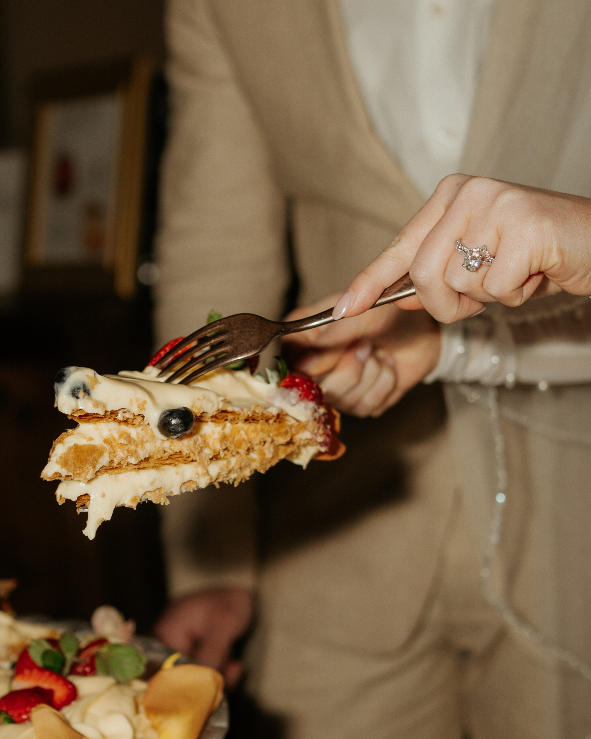 Millefoglie Wedding Cake