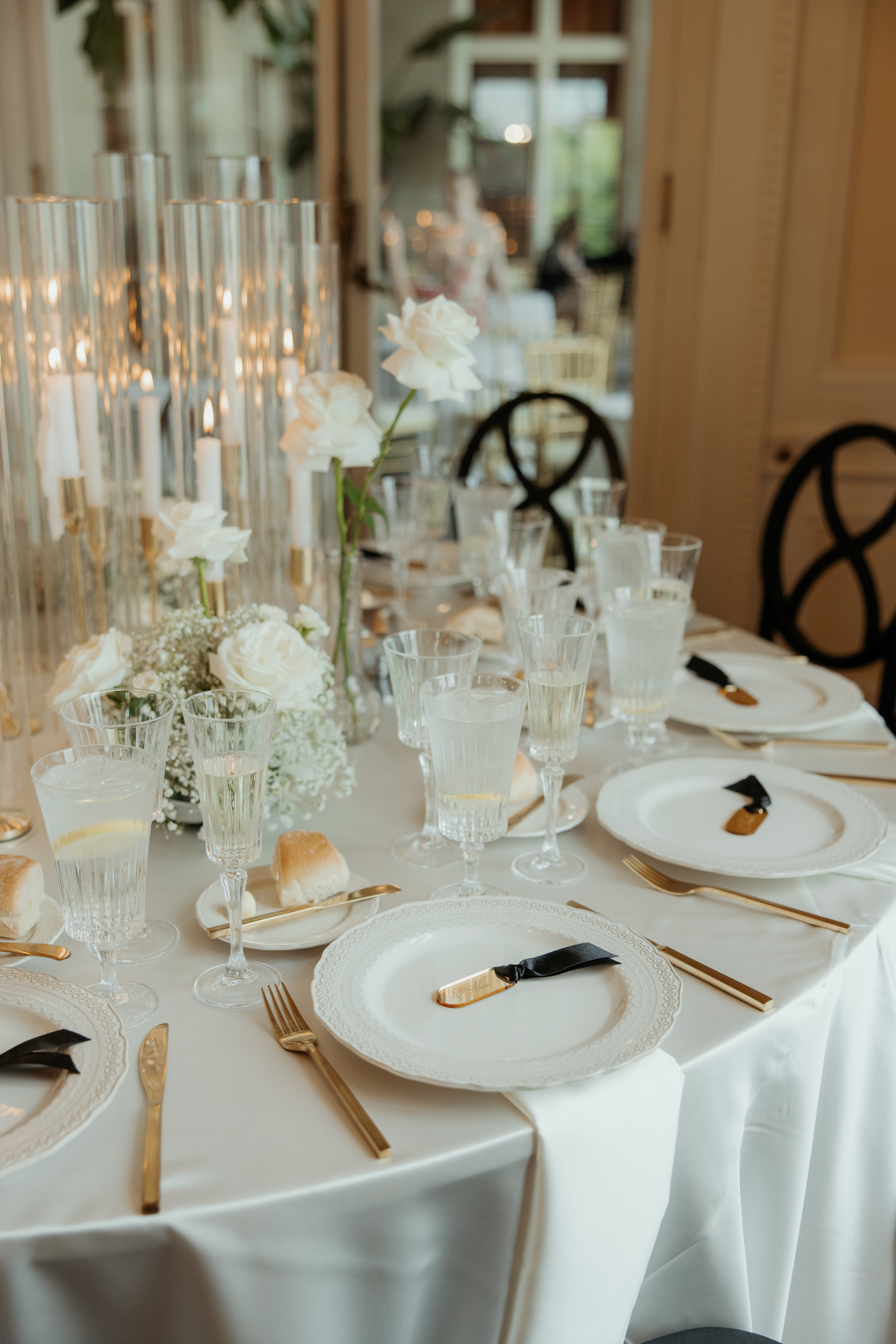 Reception Table Idea for Aldrich Mansion Wedding